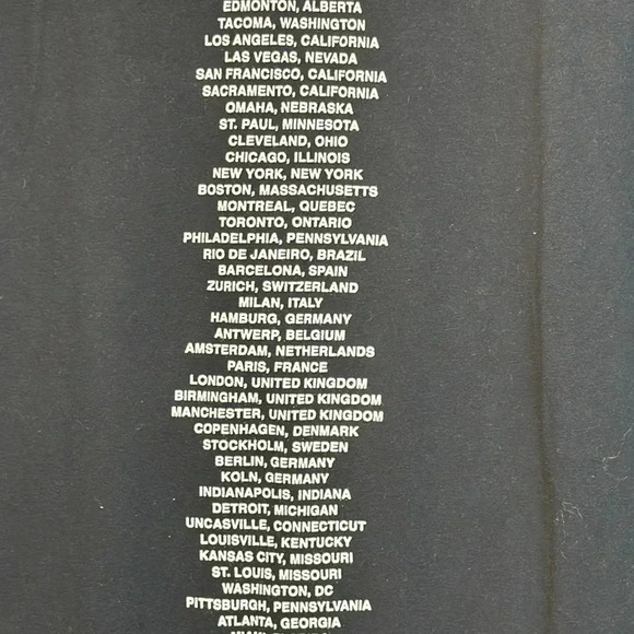 2017 lady gaga international concert tour official JOANNE short sleeve unisex S - Picture 7 of 7